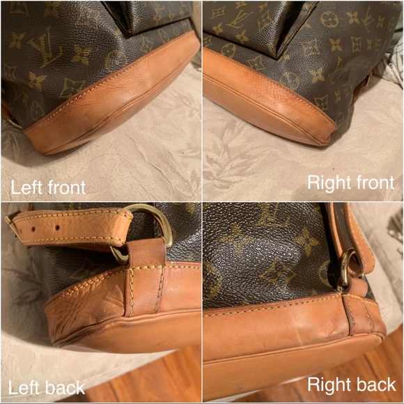 {sold} AUTH Louis Vuitton Montsouris GM - Picture 7 of 8